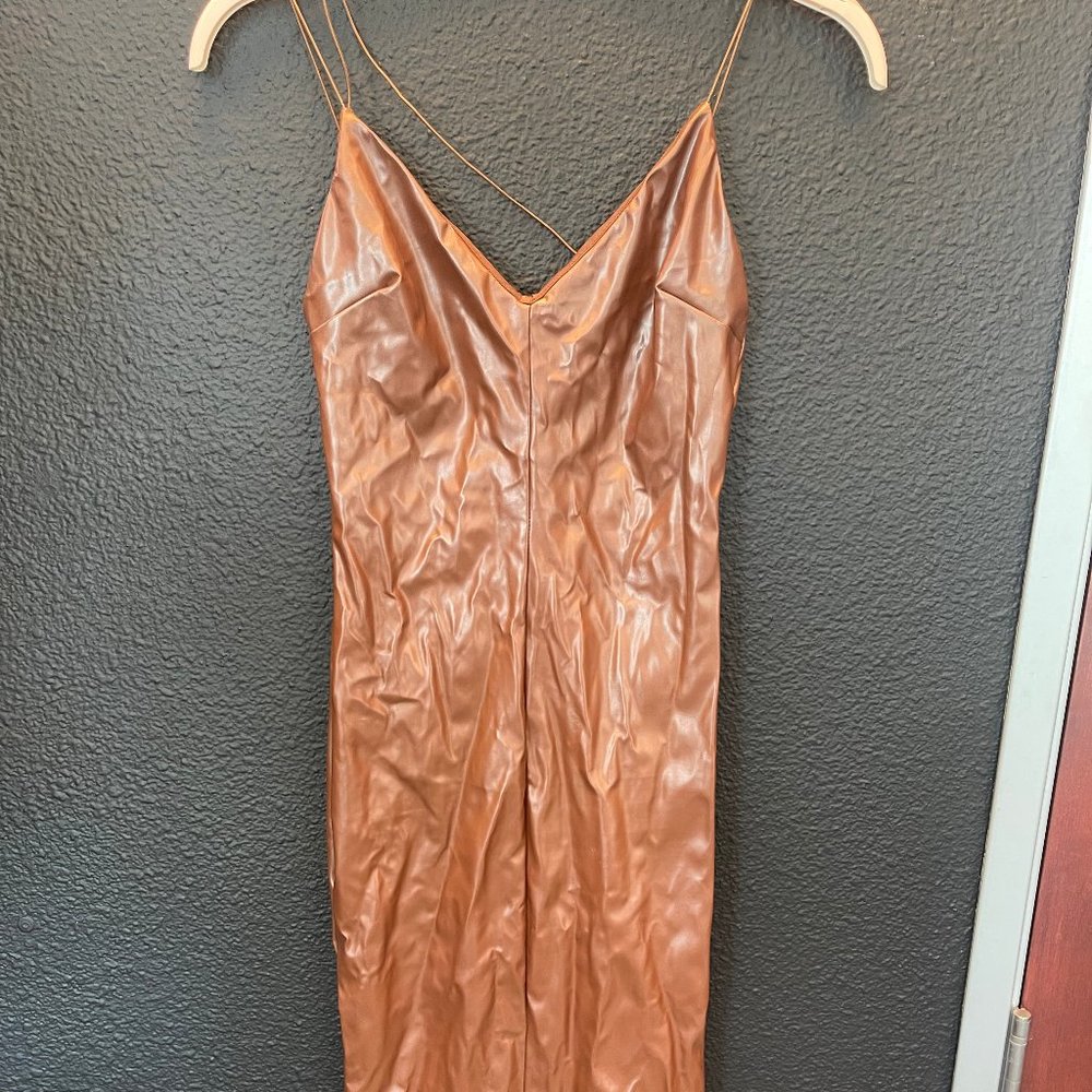 Brown Midi Dress